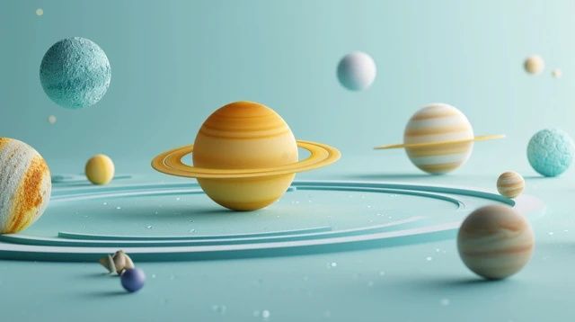 土星探索:太陽(yáng)系的獨(dú)特行星揭秘(圖集)