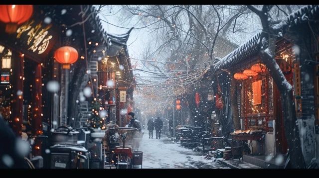 雪中浪漫！北京雪花飄落，這些美食與雪景更配哦～