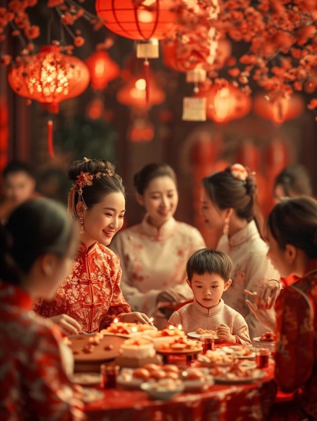 春節(jié)家庭盛宴：風味各異，情感共融