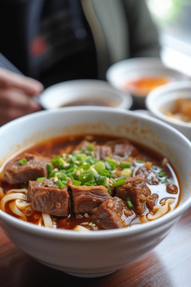 安微牛肉板面,對于很多當?shù)厝藖碚f,就是家鄉(xiāng)的味道,一起來品嘗一下吧！