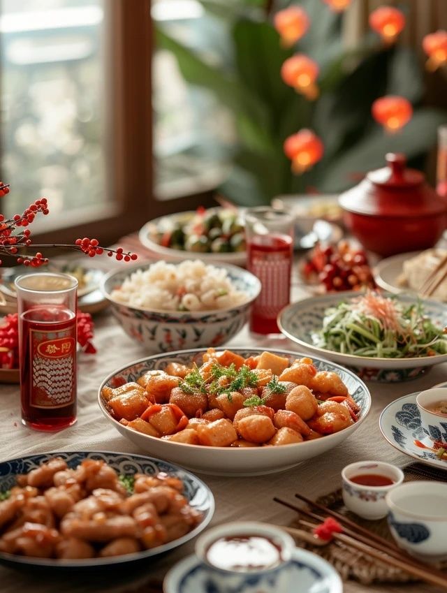 春節(jié)必備傳統(tǒng)美食大盤點：餃子、年糕、長壽面與魚的吉祥寓意