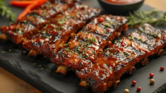 推薦美食榜單大揭秘：炙熱排骨風頭無兩！風靡網絡的廚師大展廚藝絕學。