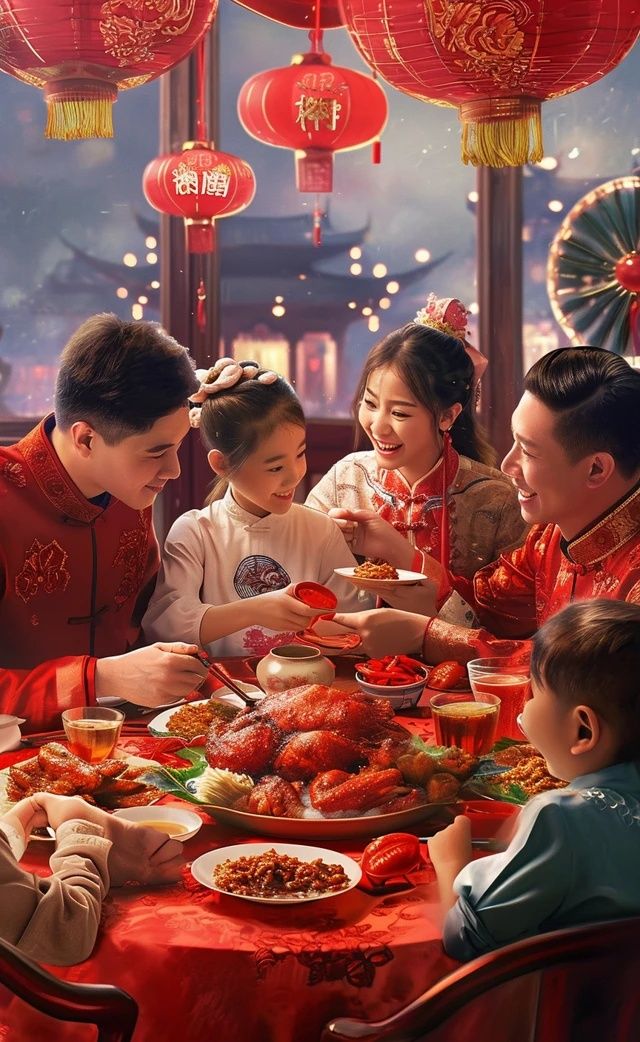 春節(jié)家庭盛宴:風(fēng)味各異,情感共融