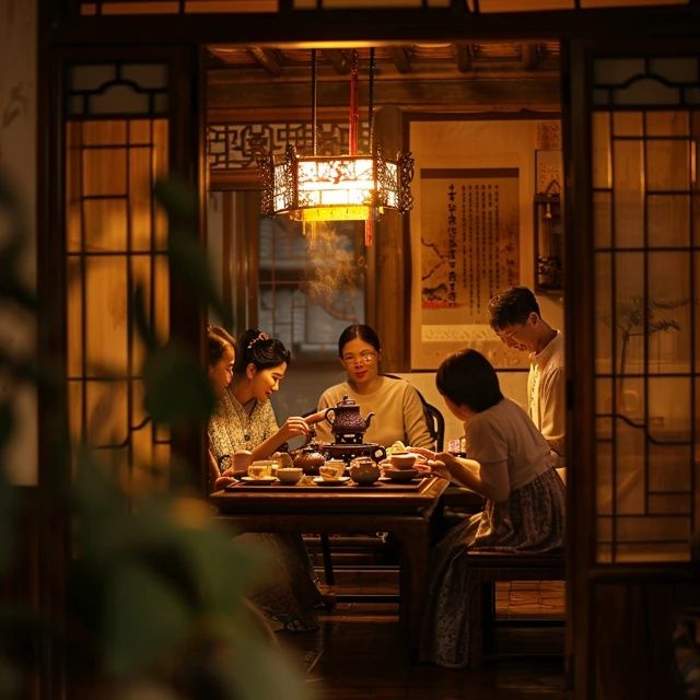 泉州夜色下的味蕾之旅:探訪古城美食街圖集