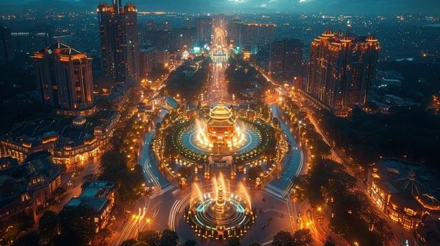 珠暉區(qū)重要城區(qū)：星級(jí)賓館林立的衡陽(yáng)市區(qū)域
