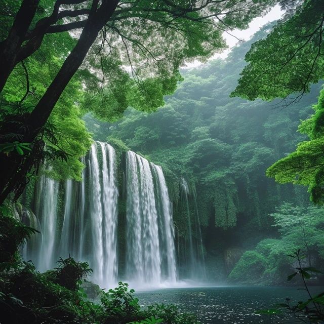 天河潭，位于貴陽市花溪區(qū)石板鎮(zhèn)，是一處集飛瀑、清泉、深潭、奇石、怪洞與天生石橋于