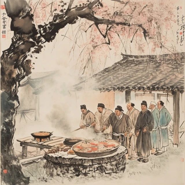 探索古人的美食智慧:"烤"與"漱口"揭示的中華飲食文化傳承之旅
