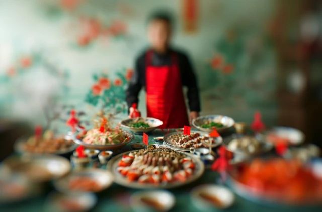 實(shí)拍：廣西農(nóng)村生活真滋潤(rùn)，一日三餐有肉吃，滿桌子的美食