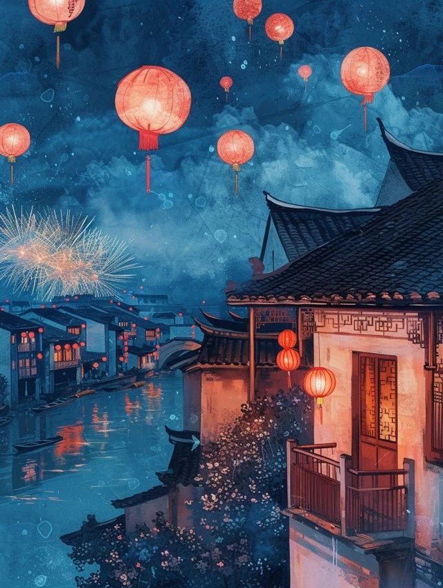 夜幕降臨下的梅州，我被這座古城的迷人魅力深深吸引