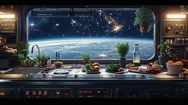 星際之旅的餐桌:2050年火星上的飲食革命想象