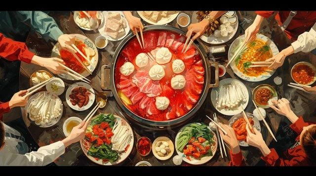 春節(jié)必吃！麻辣燙熱辣上線，團圓飯桌上的美味首選！