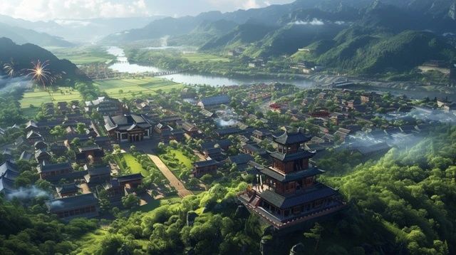 高鐵直達(dá)的千年水鄉(xiāng)：古韻十足的芙蓉鎮(zhèn)，如畫山水與仙俠風(fēng)情的完美融合