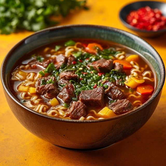 牛肉盒子、麻醬面藕、辣椒油、南瓜小米粥