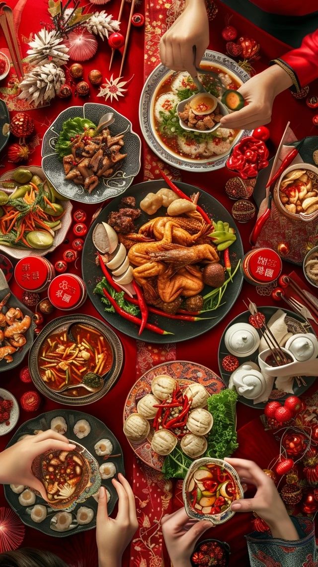 春節(jié)特色年味大賞：各地狂歡盛宴，文化美食盡在其中