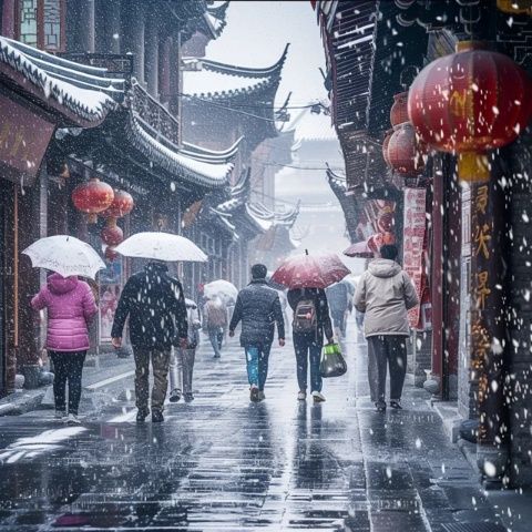 天津西青連日暴雨來襲！氣溫緩解，雨勢分布詳述（24-27號）