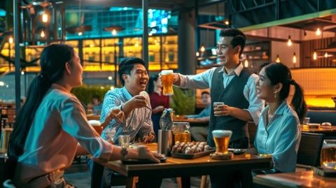 夏日狂歡圣地：三水西甲啤酒廣場，暢飲美食，歡樂無限！