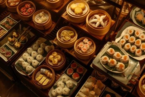 黃岡的傳統(tǒng)糕點(diǎn)種類(lèi)繁多，其中比較有代表性的有寶斗餅和鴨蛋酥