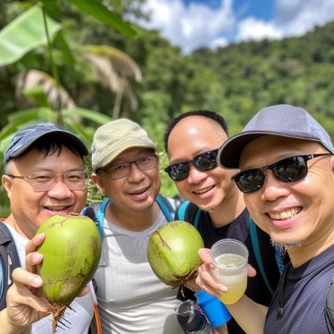 探秘德天瀑布:周邊美味食光
