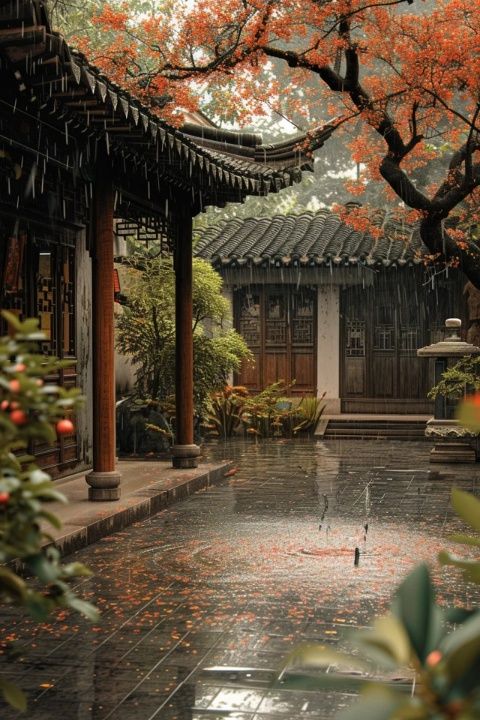 玉河泉深藏村中，一瞥即迷人，探尋泉眼需留心