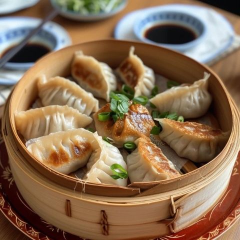 武漢特色小吃“鍋貼”：餃子般的外觀，獨(dú)特風(fēng)味，夜市的繁華美食記憶