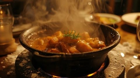 香芋南瓜燜五花肉:宅梧特產(chǎn)美味與糖分記憶的交織