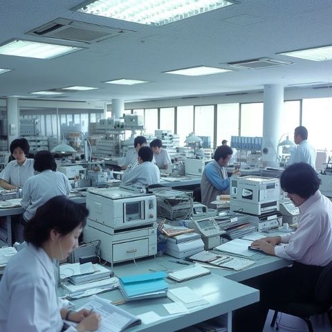 閔行日企工廠午餐時光:繁華都市中的悠閑一刻