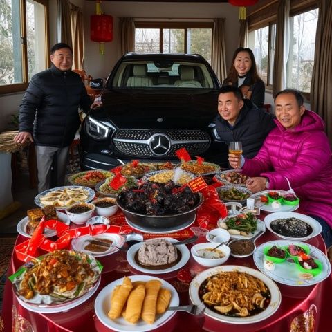 李國慶獨享十道豪華盛宴:直播秀奢侈生活引熱議