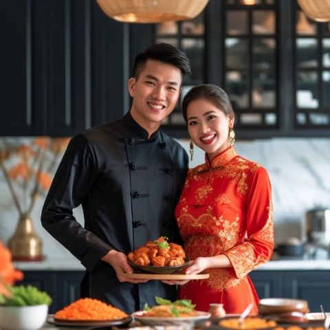 兩道家常晚餐菜肴:滑嫩蒸蛋與醇香蘑菇燒豆腐的做法分享