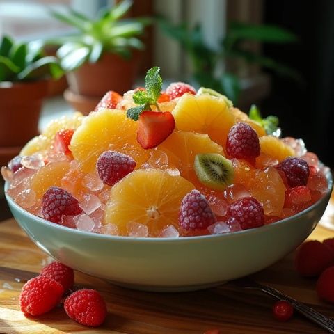 嘗試水果拌飯，你敢嗎？