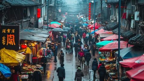 發(fā)現(xiàn)了一個新街區(qū)：深中通道周邊一條叫做中英街的路
