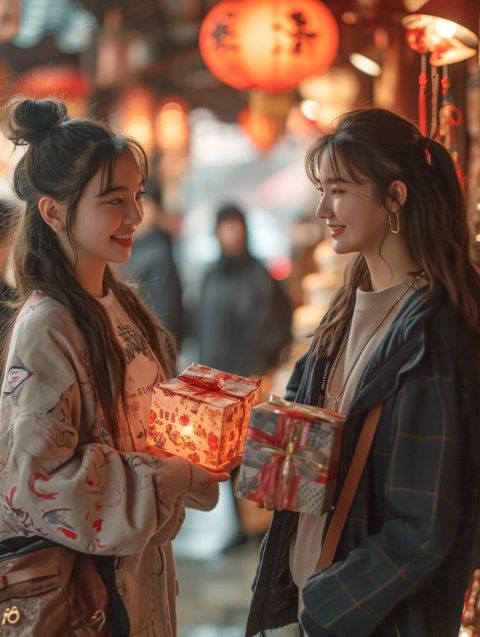 兩位女孩在廣州炳勝品味私廚用餐后看賬單驚訝無言：結(jié)賬價格讓人意外！