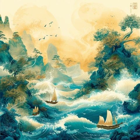 季節(jié)交替之際，黃水漲肥歸家" 
