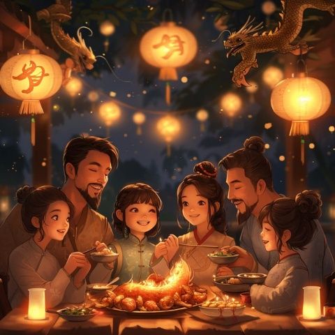 
閔行夏夜魅力無限：燈火璀璨，美食共享，親子歡樂時光
