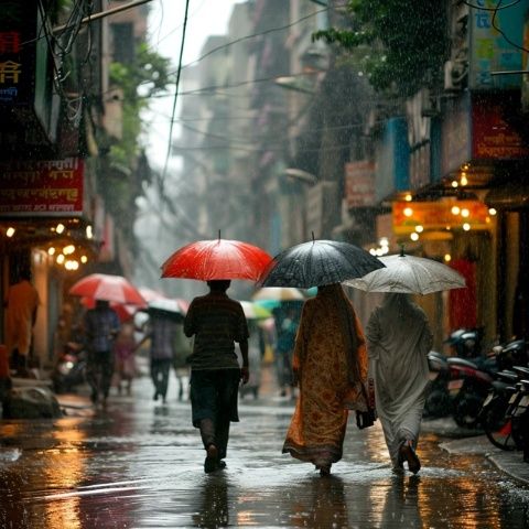 
哈密天氣突變！暴雨高溫交替來襲，暴雨預(yù)警及美食文化探秘。