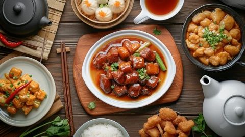 大學(xué)飯?zhí)妹朗炒筚p:廣科飯?zhí)帽貒L佳肴