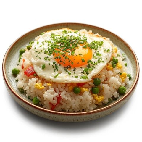 家庭版豬油炒飯做法分享，粒粒分明，香濃可口！