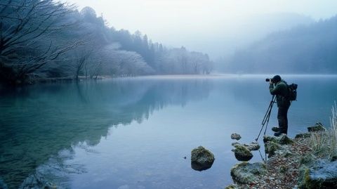 實(shí)拍寧夏著名景區(qū)六盤山國(guó)家森林公園雪后美景