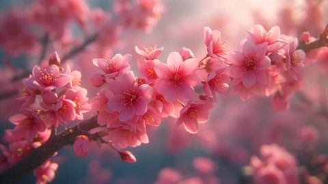 春暖花開的季節(jié)，愛情也開始悄然升溫……