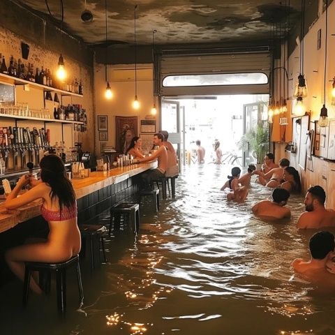 暴雨突襲，建筑工人餐館避雨偶遇“白酒新寵”，老板一番話引熱議