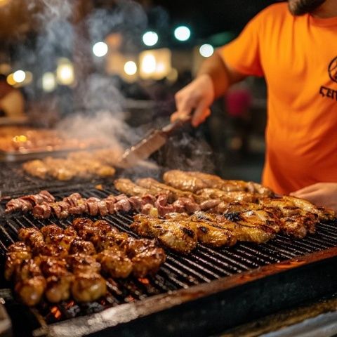 
新疆和田巴扎特色美食大盤點(diǎn)烤串、雞蛋餅、曲曲餛飩等誘人風(fēng)味一網(wǎng)打盡