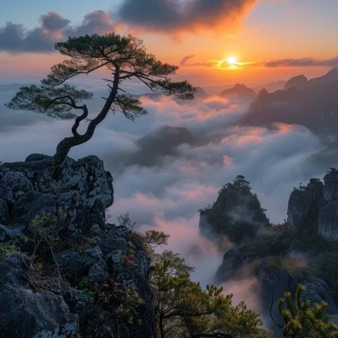 貴州旅游必去之地:施秉云臺(tái)山