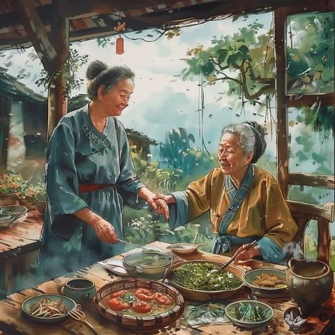 分享一句帶綠的詩(shī)句如下：綠蟻新醅酒，紅泥小火爐