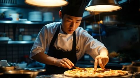 太勵(lì)志了！廣東深圳，有一家餐館生意特別火爆，廚師們都忙的顧不過(guò)來(lái)，萬(wàn)萬(wàn)沒(méi)想到