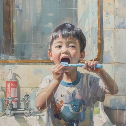 幼兒牙刷小知識:教你如何正確引導(dǎo)孩子刷牙