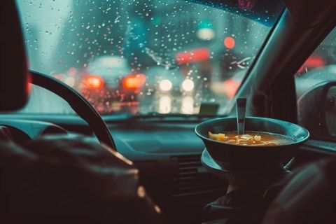 網(wǎng)約車(chē)司機(jī)的零食奇遇
