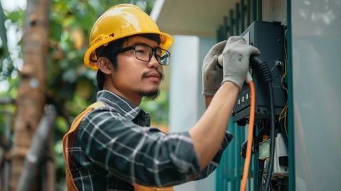 網格員助力夏季用電高峰 安全知識普及守護社區(qū)家園