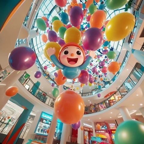 天津金隅嘉品mall：家庭消費(fèi)新熱點(diǎn)，商場(chǎng)體驗(yàn)與美陳小品的魅力結(jié)合
