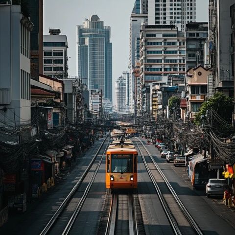 地鐵五號線直達(dá)南稍門，中貿(mào)廣場步行街輕松逛