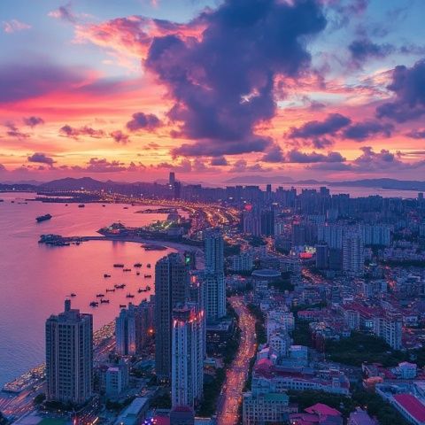 南海之濱、現(xiàn)代都市的完美結(jié)合——廈門(mén)