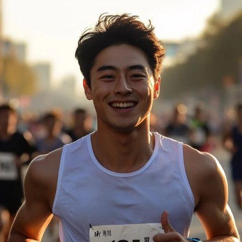 走進(jìn)鹽城路跑